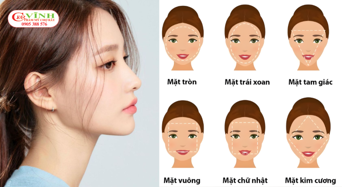 Gợi ý dáng mũi tự nhiên cho từng khuôn mặt
