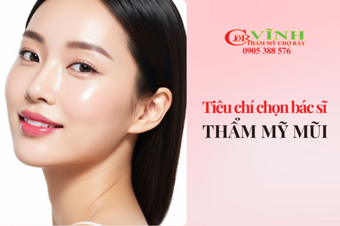 Tiêu chí chọn bác sĩ thẩm mỹ mũi giỏi