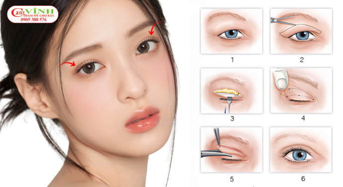 Mô phỏng phương pháp cắt mí