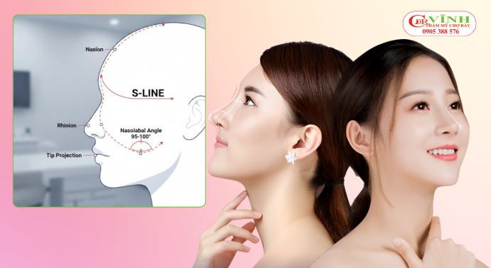 Top 5 dáng mũi đẹp tự nhiên phù hợp với từng khuôn mặt Dáng mũi S-Line tự nhiên giúp gương mặt thanh thoát và cân đối